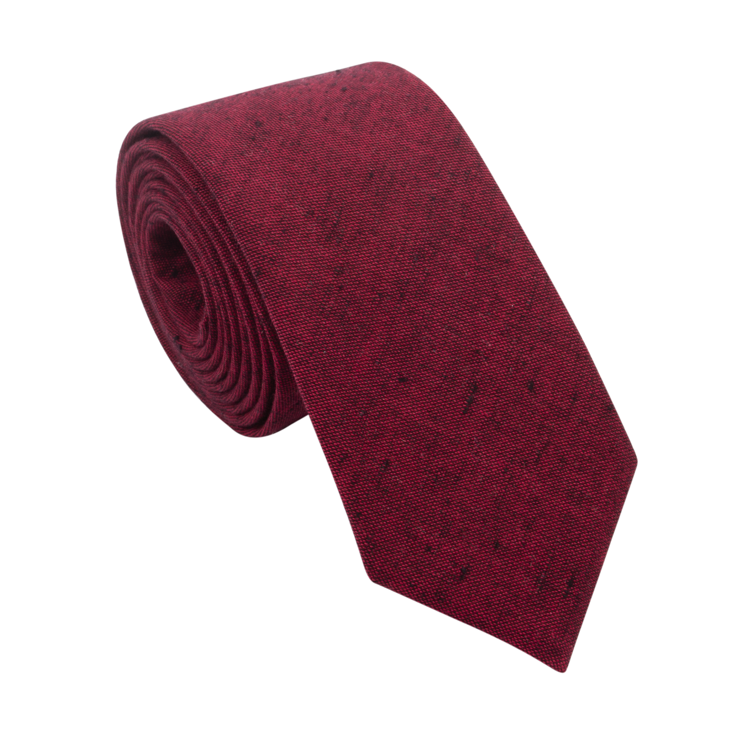 Burgundy Phoenix Japanese Tie