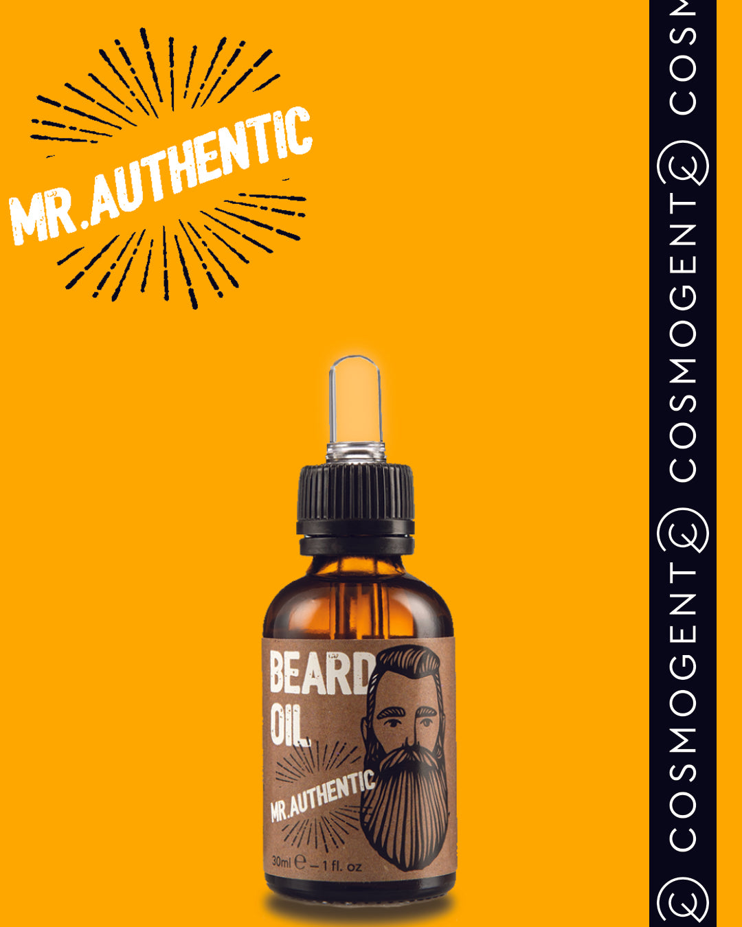 Cosmogent Mr. Authentic – Beard Oil 30ml