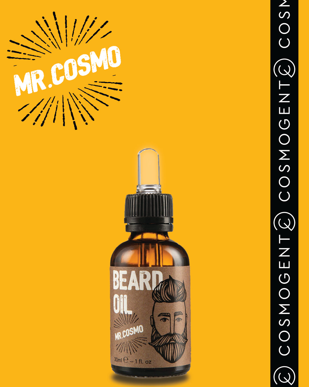 COSMOGENT - MR. COSMO BEARD OIL – 30ml-The Friend Kloset