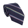 Asti Multicolour Strip Silk Tie