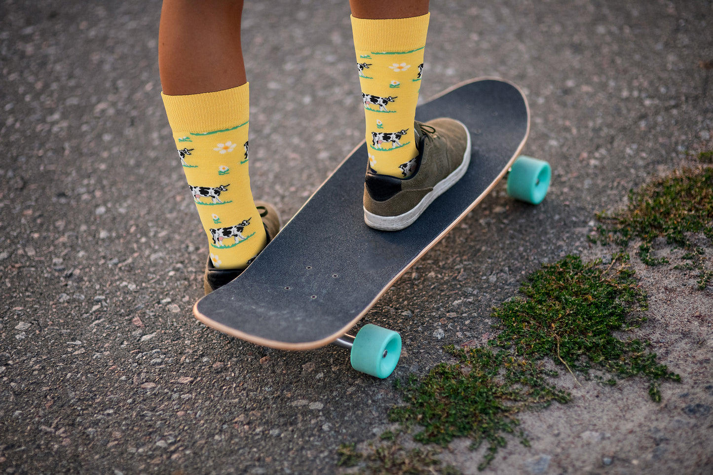 Cute Cotton Funny Animal Socks - Cow - For Men and Women-The Friend Kloset