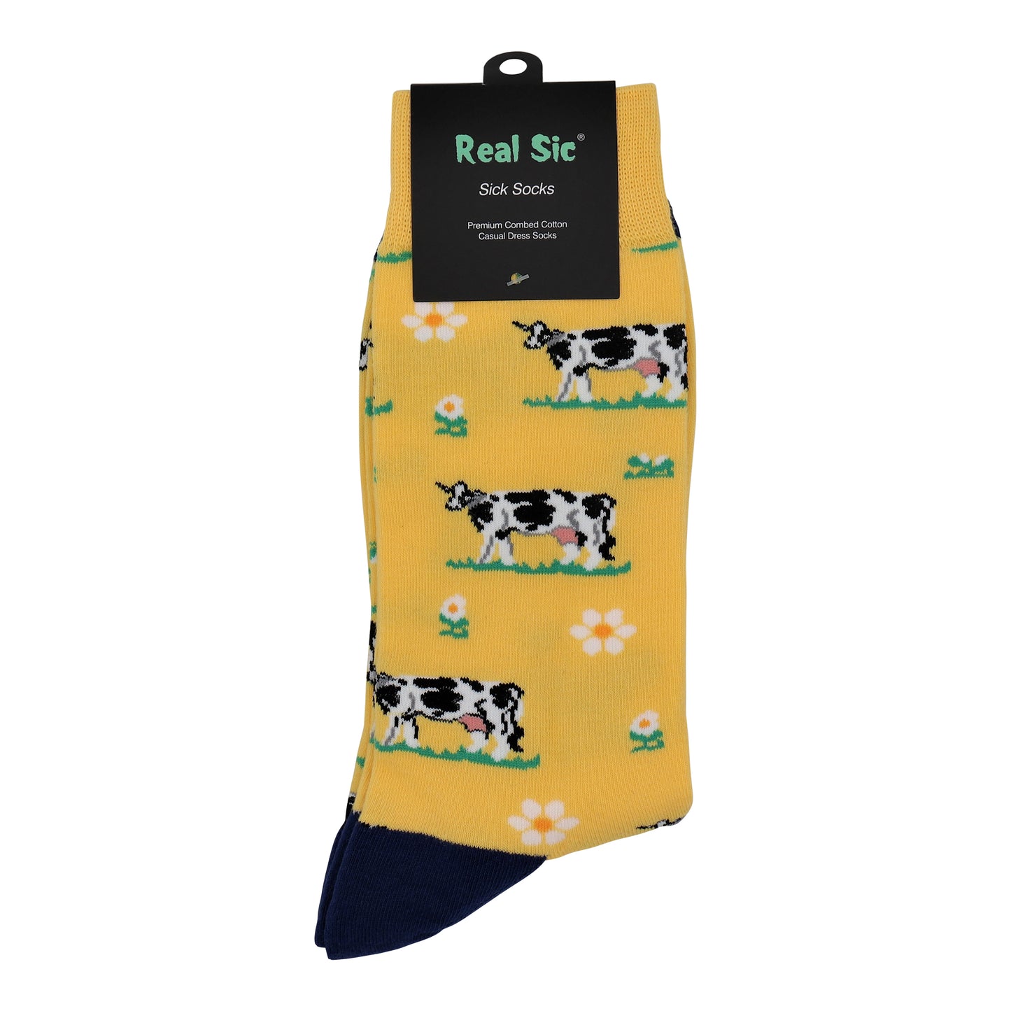 Cute Cotton Funny Animal Socks - Cow - For Men and Women-The Friend Kloset
