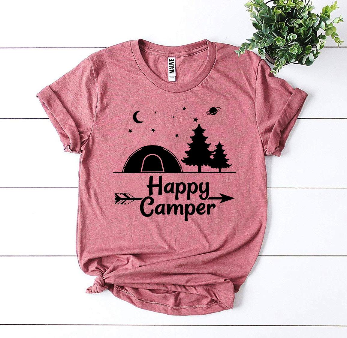 Happy Camper T-shirt-The Friend Kloset