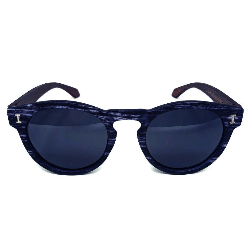 Granite Colored Frame, Bamboo Sunglasses, Polarized