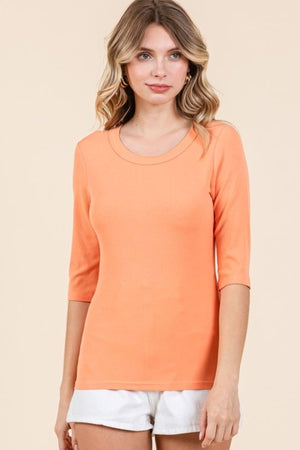 Mittoshop Round Neck Half Sleeve T-Shirt