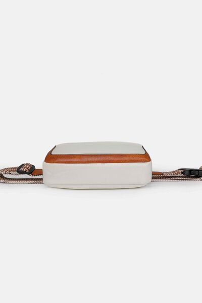 PU Leather Rectangle Crossbody Bag