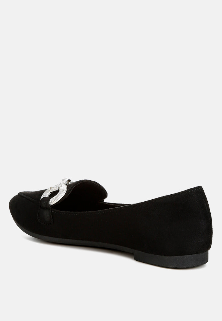 Fembot Horsebit Detail Flexible Loafers