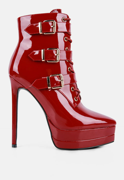 Gangup High Heeled Stiletto Boots