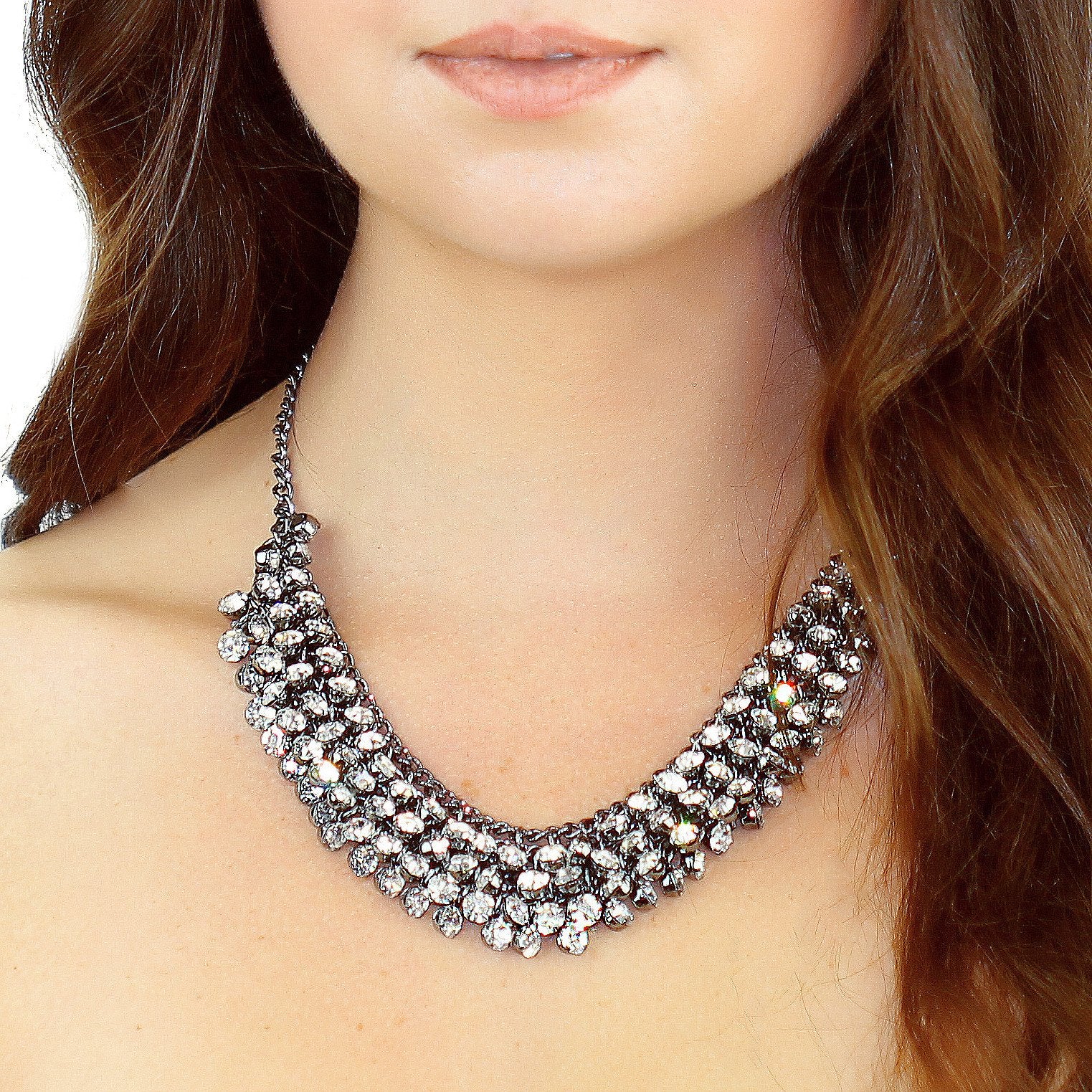 Crystal Collar Necklace