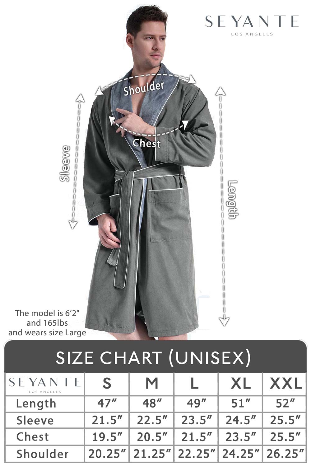 Men's Luxury Microfiber Spa Robe