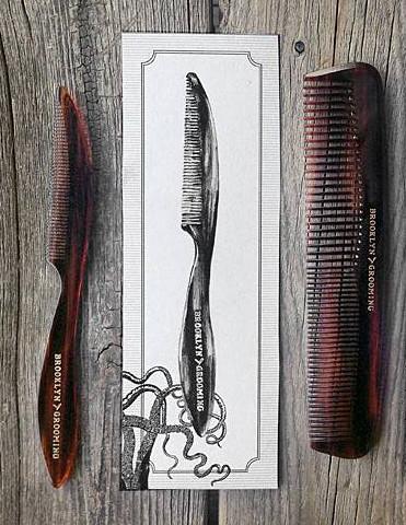 Men's Handmade Mustache - Beard Comb