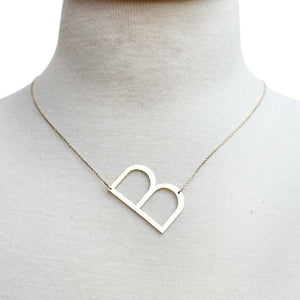 Monogram Collection Initial Necklace