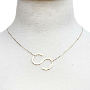 Monogram Collection Initial Necklace