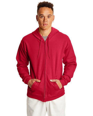 Hanes EcoSmart Full-Zip Hooded Sweatshirt P180