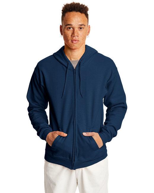 Hanes EcoSmart Full-Zip Hooded Sweatshirt P180