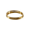 Hammered 14k Gold Filled Slim Ring Stack