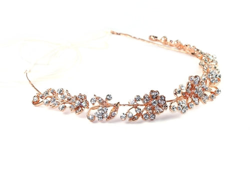 Crystal Vines Headpiece-The Friend Kloset