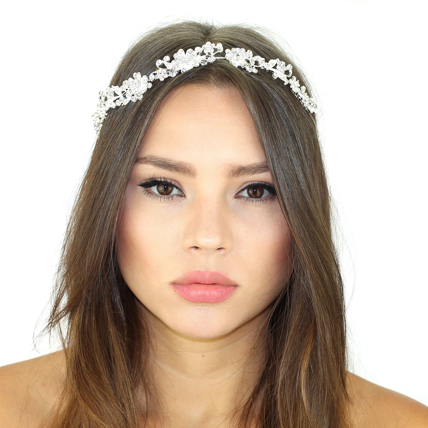 Crystal Vines Headpiece-The Friend Kloset